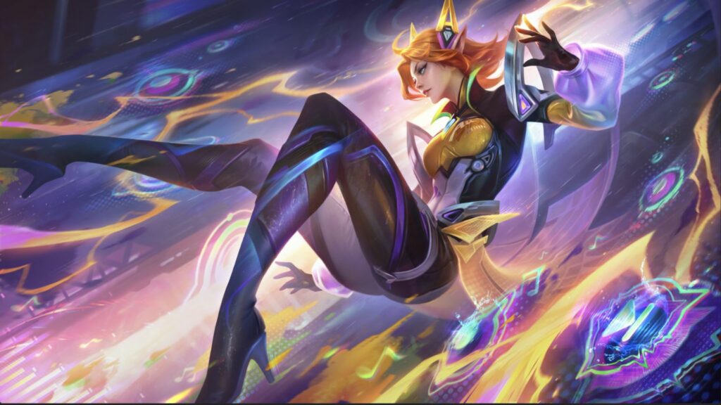 Mobile Legends: Fondo de pantalla de piel Bang Bang Eudora Atomic Pop