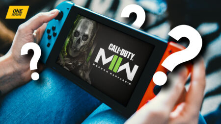 Call of Duty Modern Warfare 2 being shown on switch