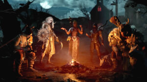 Diablo 4's class selection screen