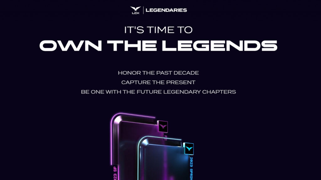 Be part of LCK history: New LEGENDARIES esports collectibles every fan will love - ONE Esports (Picture 1)