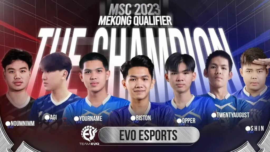Representante EVO Esports MSC 2023 Laos
