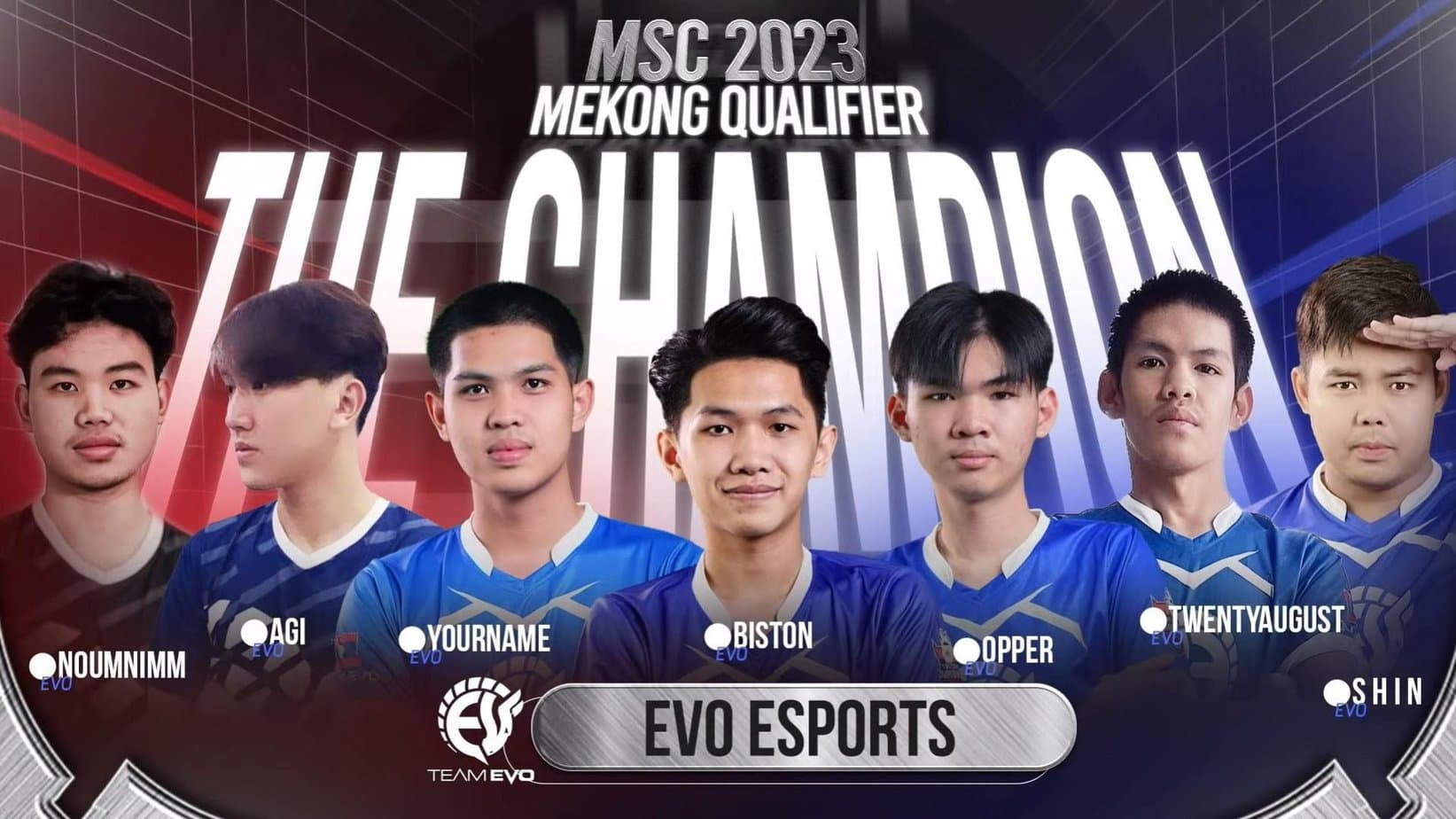 新時代！ EVO Esports將首次代表寮國參加MSC