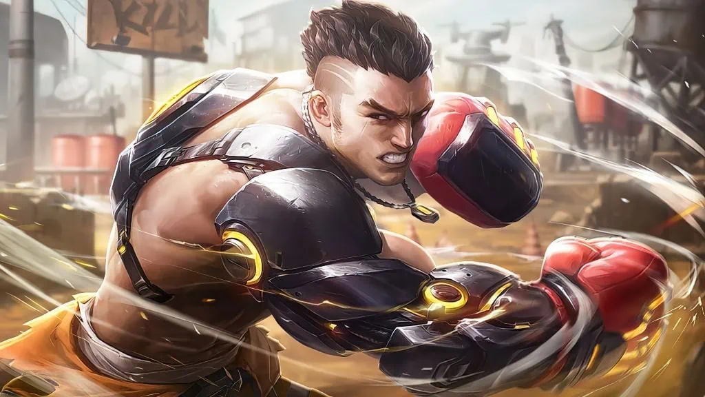 Mobile Legends: Bang Bang Paquito Fondo de pantalla de piel de boxeador subterráneo