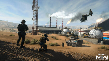The new Rohan Oil Ground War map in Modern Warfare 2