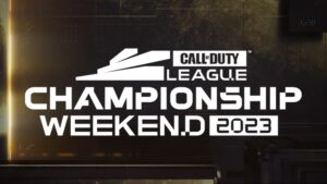 Call of Duty League Championship weekend graphic