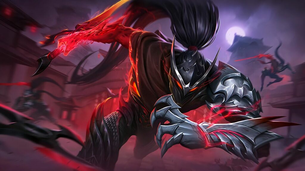 Mobile Legends: Bang Bang Shadow of Obscurity Fondo de pantalla de Hayabusa