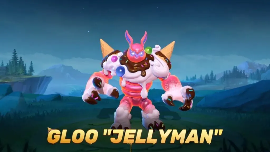 Mobile Legends: Modelo de personaje de piel Bang Bang Jellyman Gloo