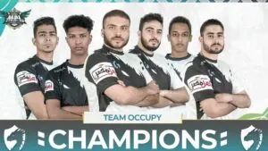 Team Occupy MPL MENA Spring 2023 champion