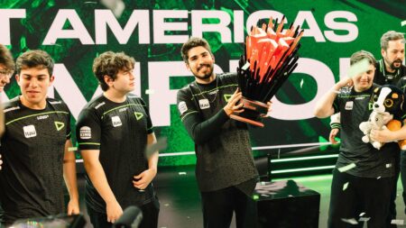 LOUD taking home VALORANT Champions trophy to Brazil