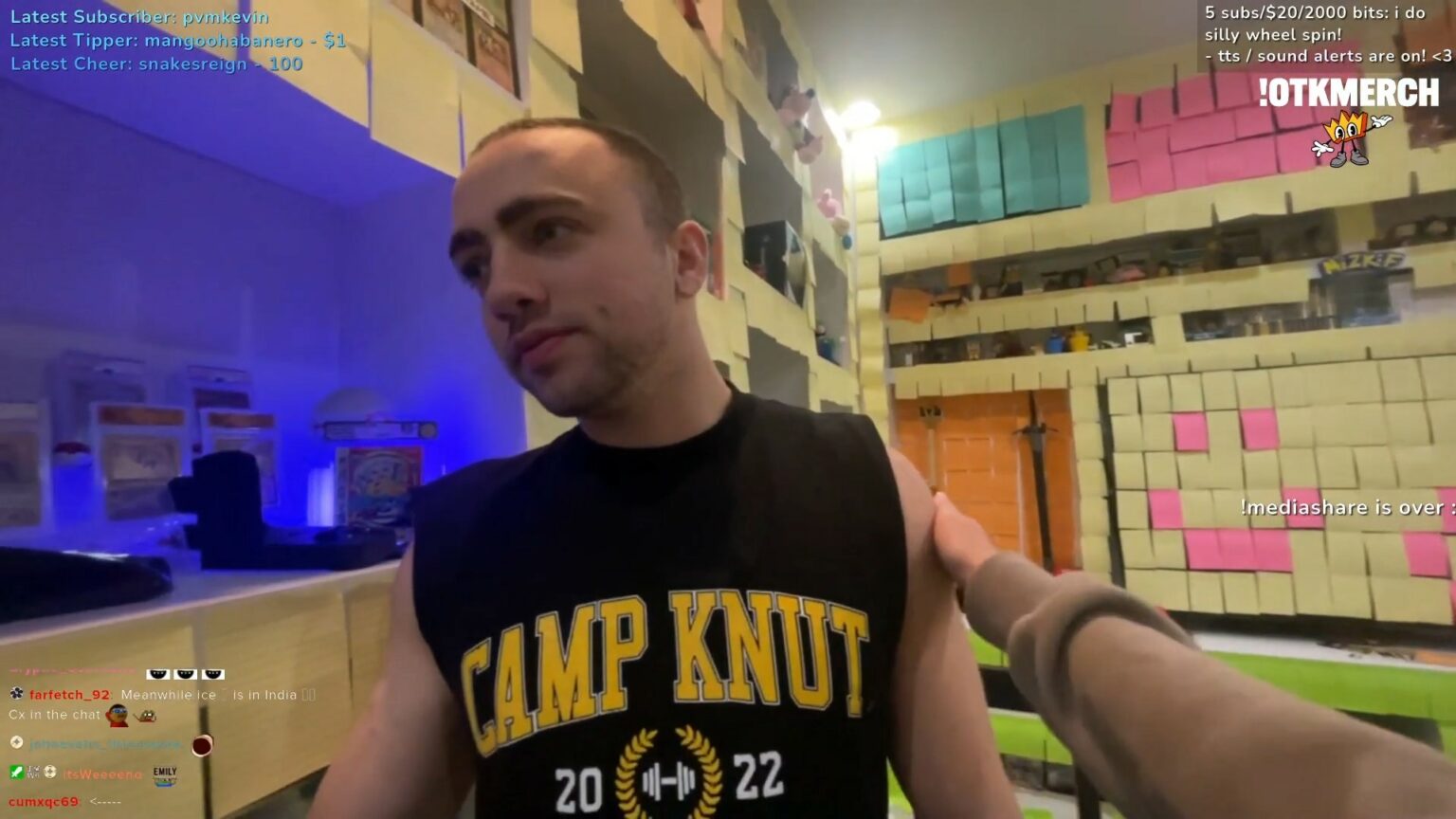 Mizkif Not Happy After Being Pranked By Extraemily One Esports