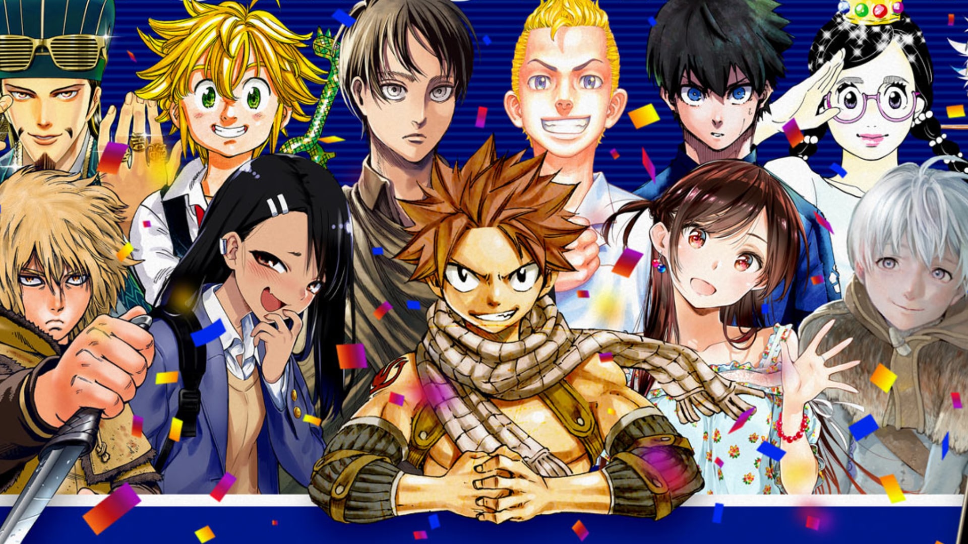 shonen jump crossover wallpaper