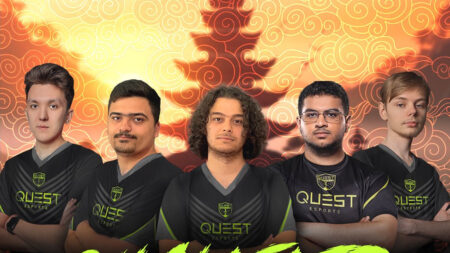 Quest Esports Dota 2 roster at the Bali Major