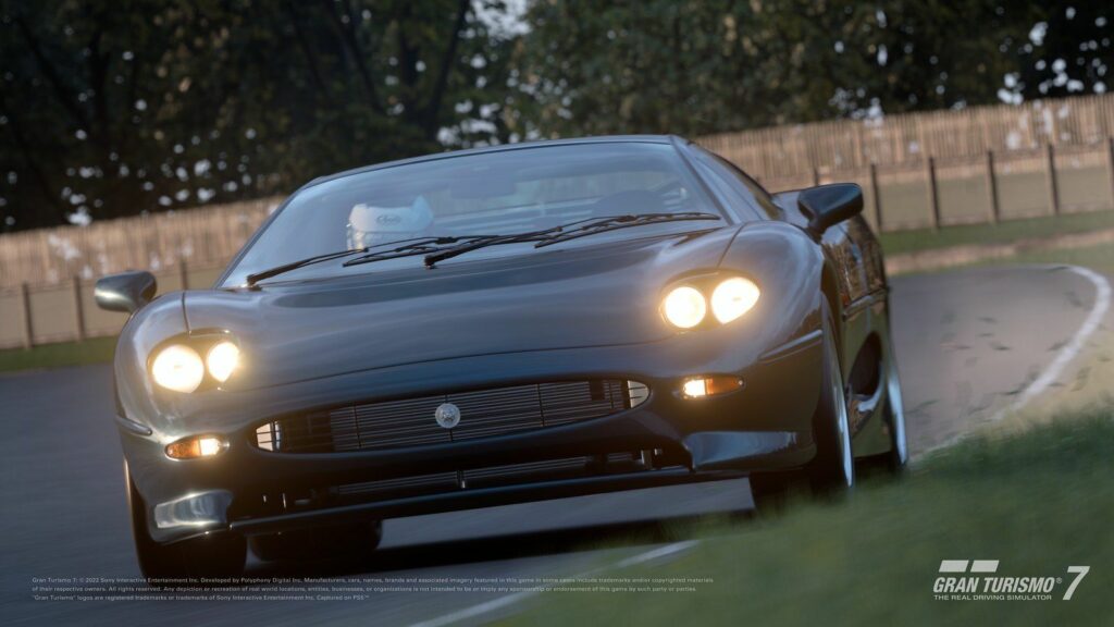 A Jaguar XJ220 ’92 in Gran Turismo 7