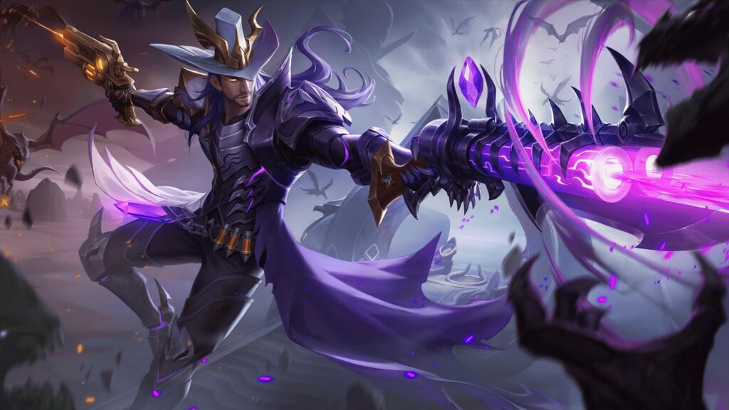 Mobile Legends: Bang Bang Shadow Omen Fondo de pantalla de piel de Clint