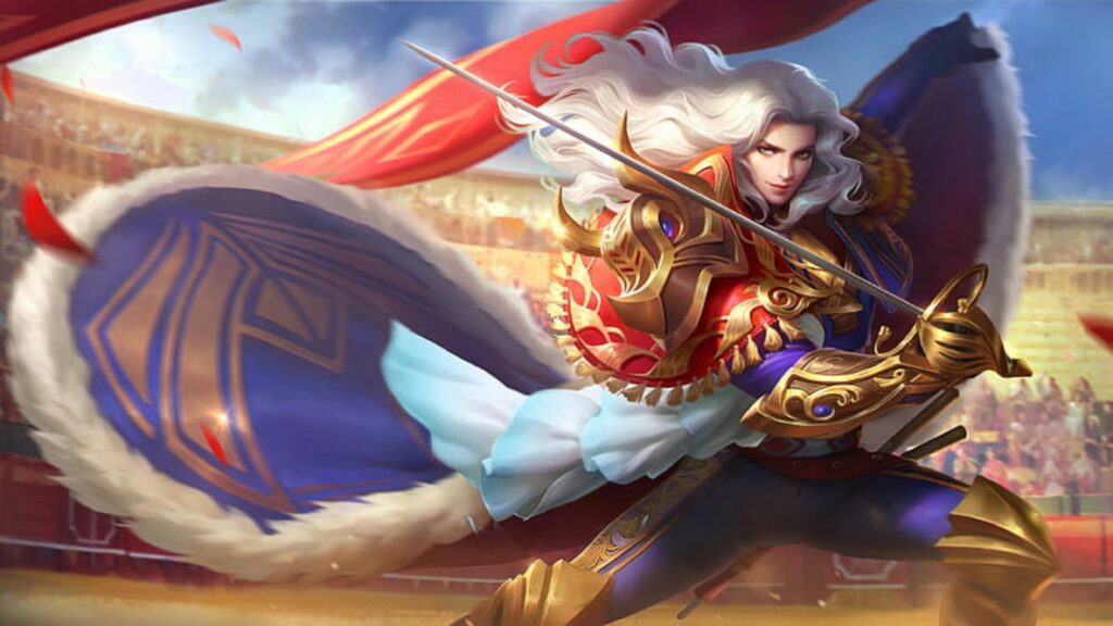 Mobile Legends: Fondo de pantalla de piel Bang Bang Royal Matador Lancelot