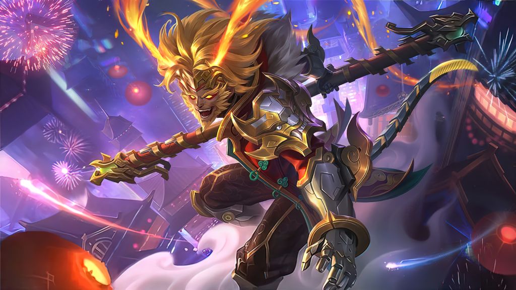 Mobile Legends: Bang Bang Lunar Blessings fondo de pantalla de la piel del sol