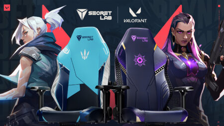 Secretlab Titan EVO Valorant Jett and Reyna Edition gaming chairs