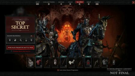 Diablo 4 battle pass screen