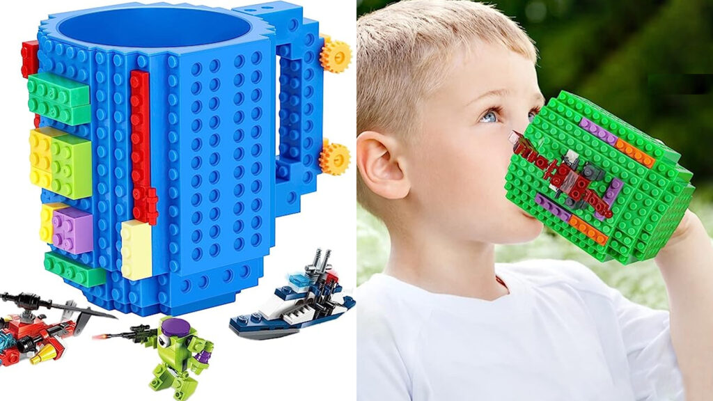 Tazza Stile Lego Blu –