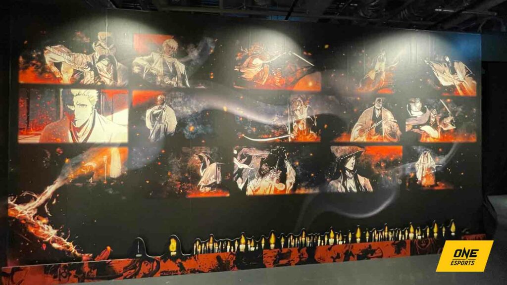 Exhibición de la guerra de sangre de los mil años de Bleach con el equipo Gotei 13 original de Soul Society