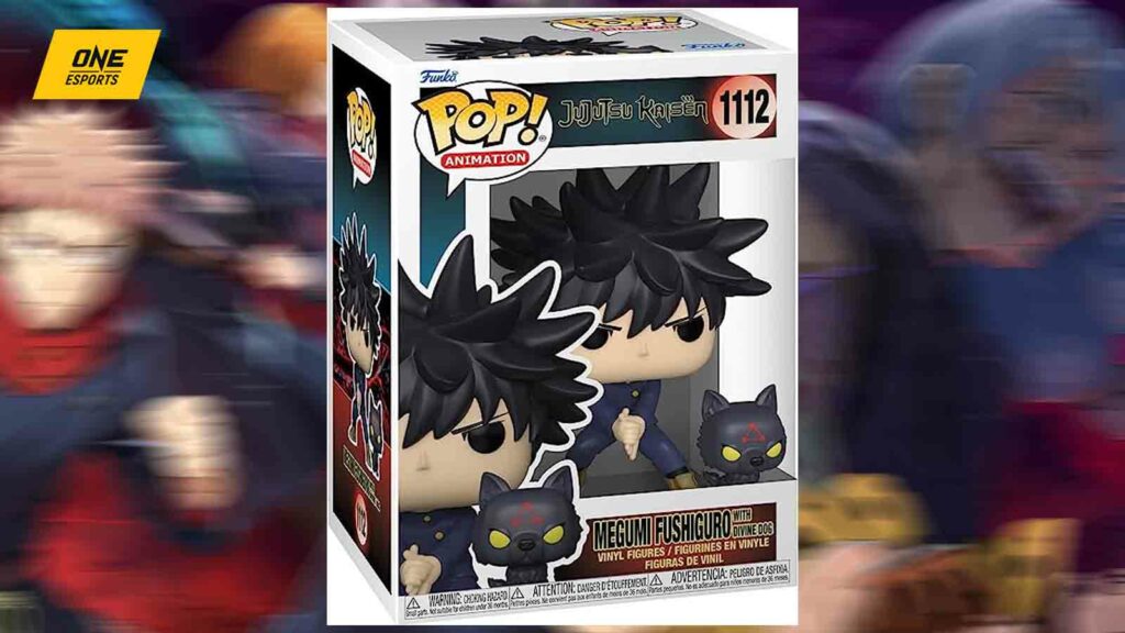 Megumi Fushiguro with Divine Dogs Jujutsu Kaisen Funko POP!