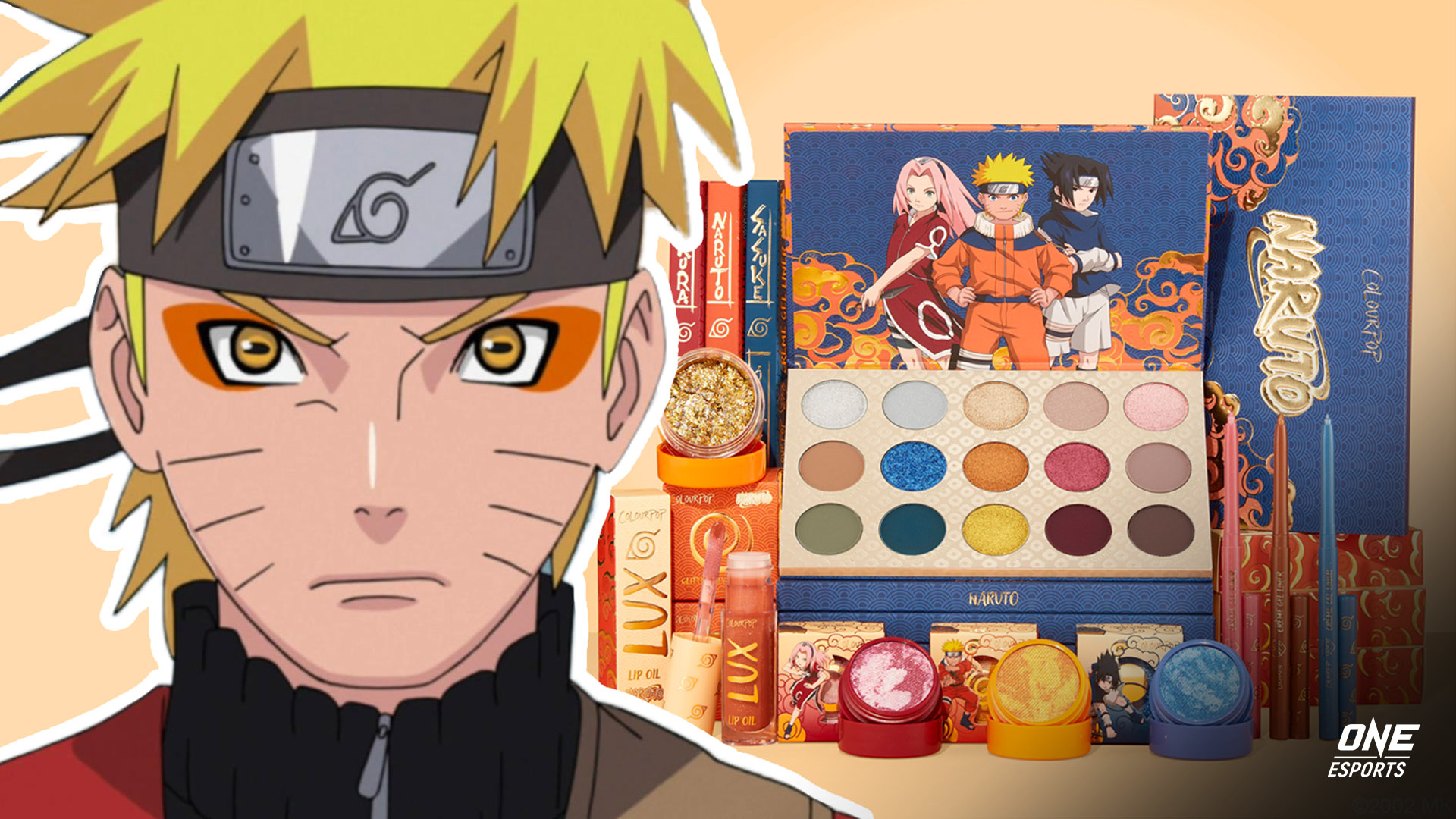 You can get this entire Colourpop Naruto collection for free