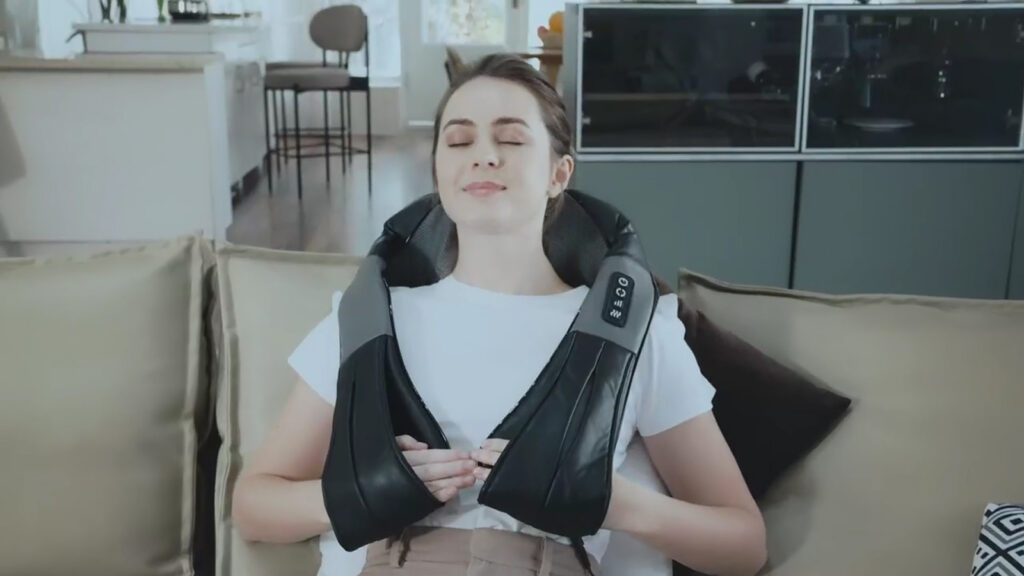 Neck and back massager