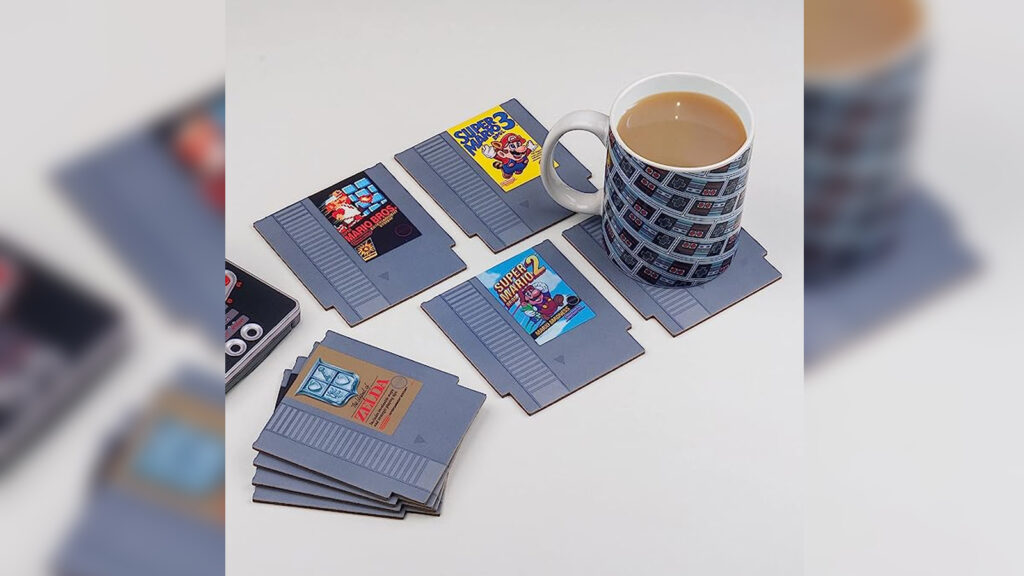 Paladone NES drink coasters