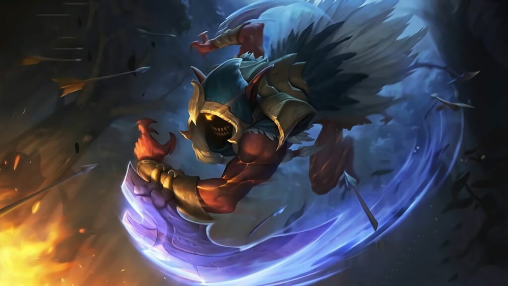 Hero roamer assasin yang paling aneh ini adalah pemecah meta -- dan rank di Mobile Legends Wallpaper kulit Mobile Legends: Bang Bang Exoracial Executer Helcurt