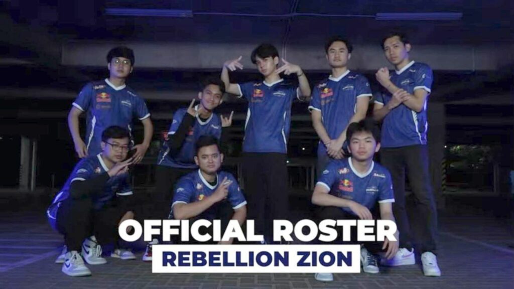 Lista completa de Rebellion Zion para la temporada 12 de MPL ID