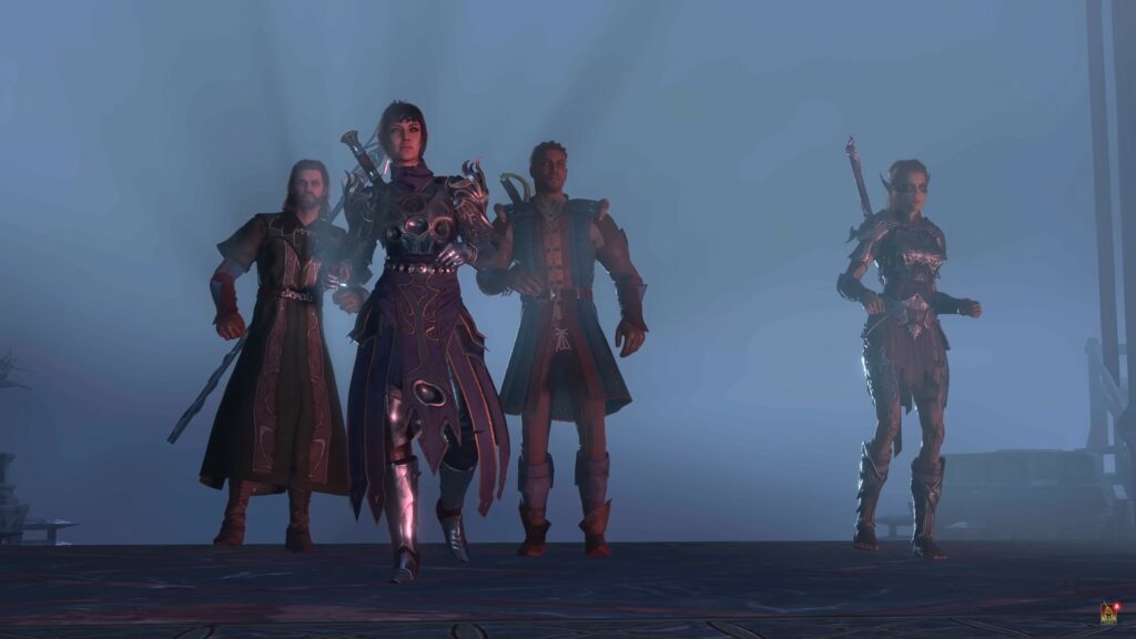 Personajes de Baldur's Gate 3 a través del tráiler de lanzamiento