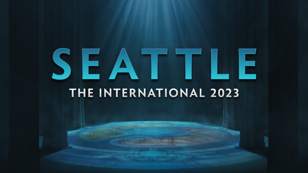 Detalles de la imagen promocional de Valve para su boleto The International 2023