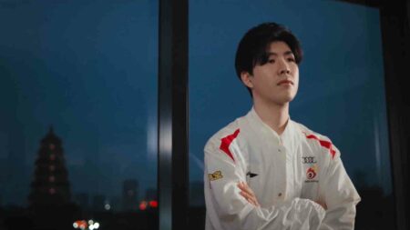 Weibo Gaming's TheShy in LPL Regional Qualifiers promo video for Worlds 2023