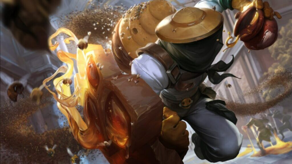 Beeskin en League of Legends con Beekeper Singed