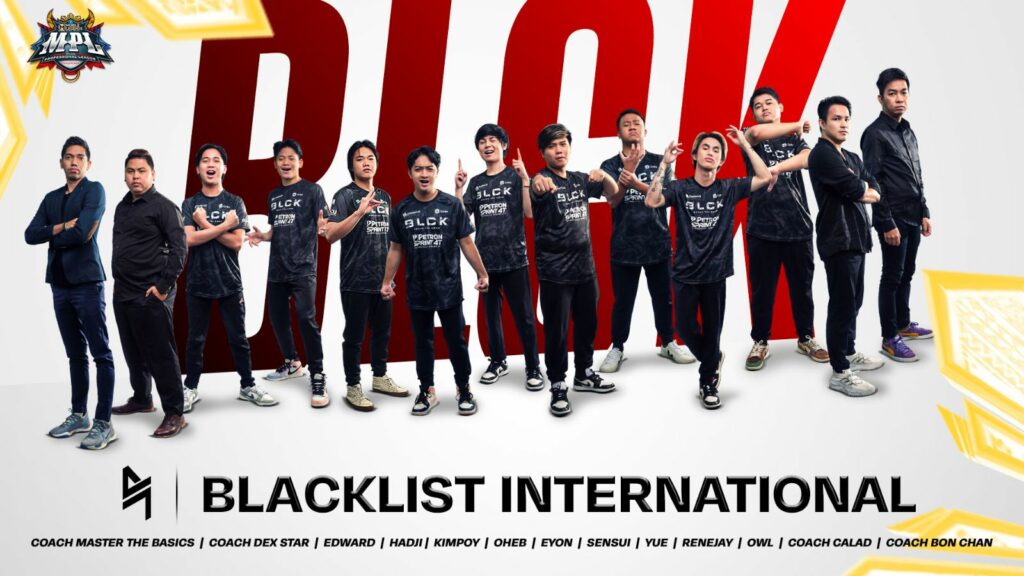 Lista negra de la temporada 12 de MPL PH de Blacklist International