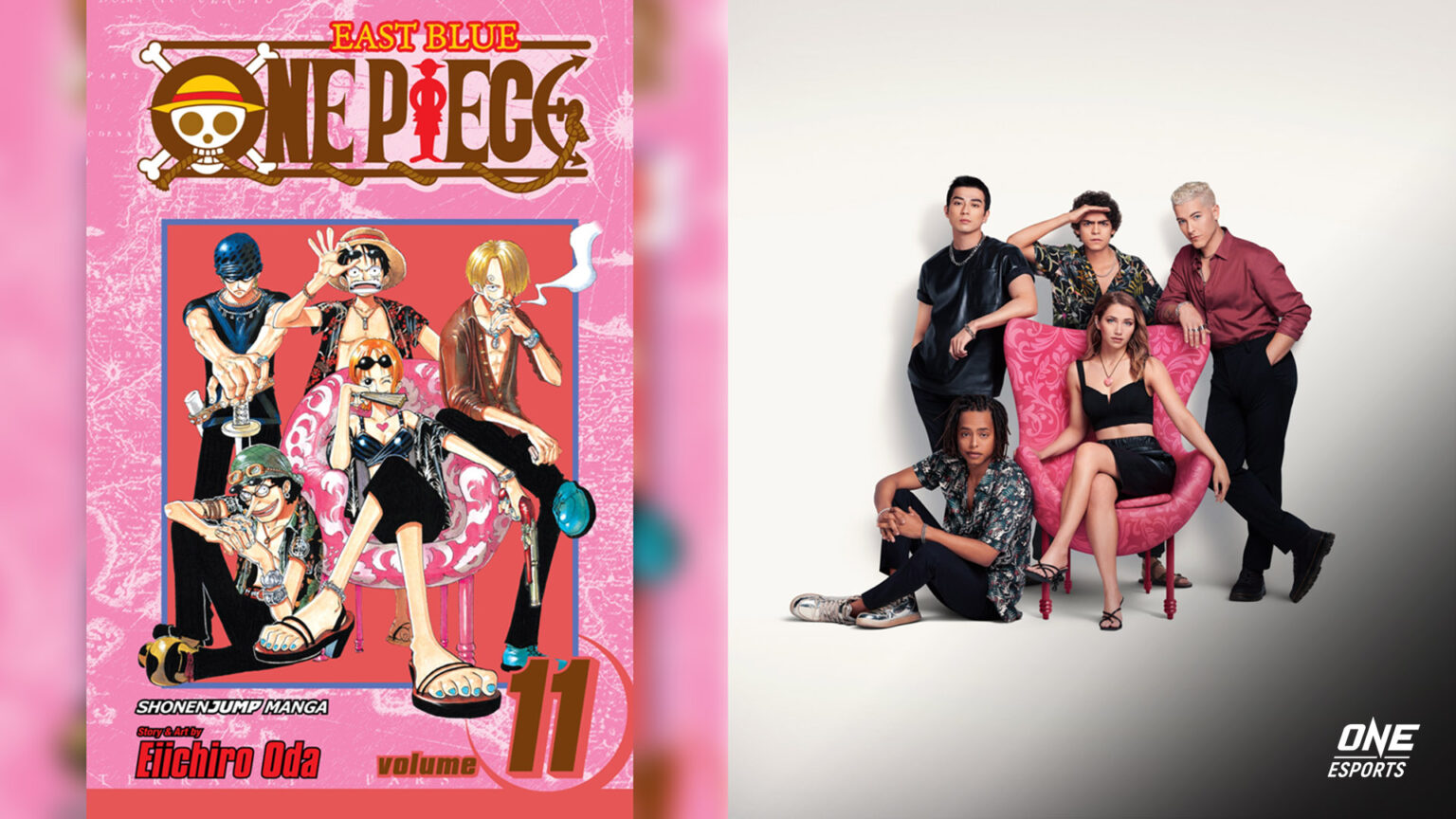 One Piece Live Action Cast Recreates Volume 11 Manga Cover One Esports 4910