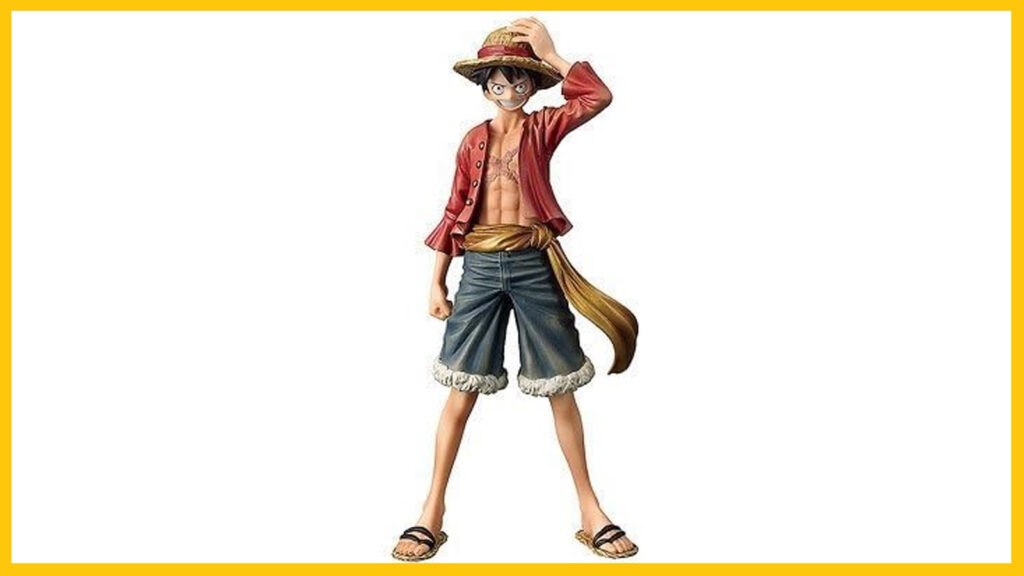 One Piece Monkey D. Luffy Animation 15th Anniversary Outfit Cosplay Costume  #