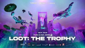 PUBG Global Series 2 Loot the Trophy official key visual by KRAFTON