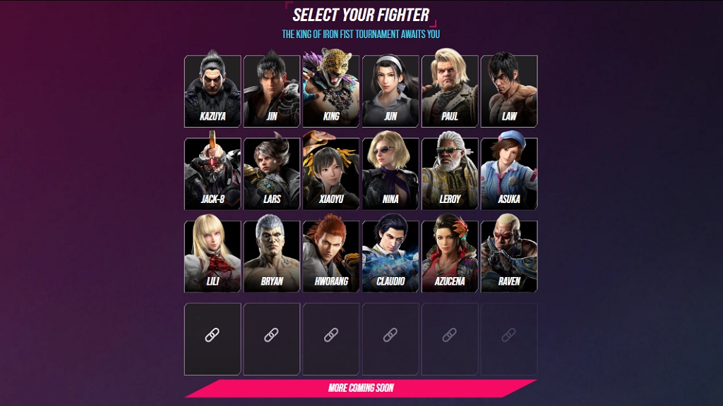 All Tekken 8 characters confirmed so far