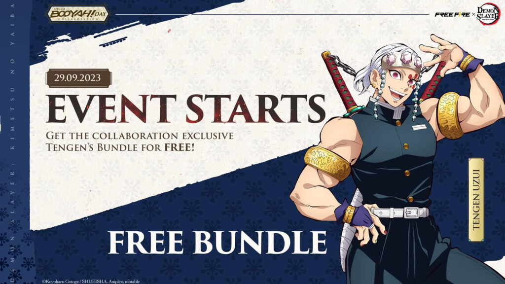 Free Fire x Demon Slayer collab: get exclusive freebies