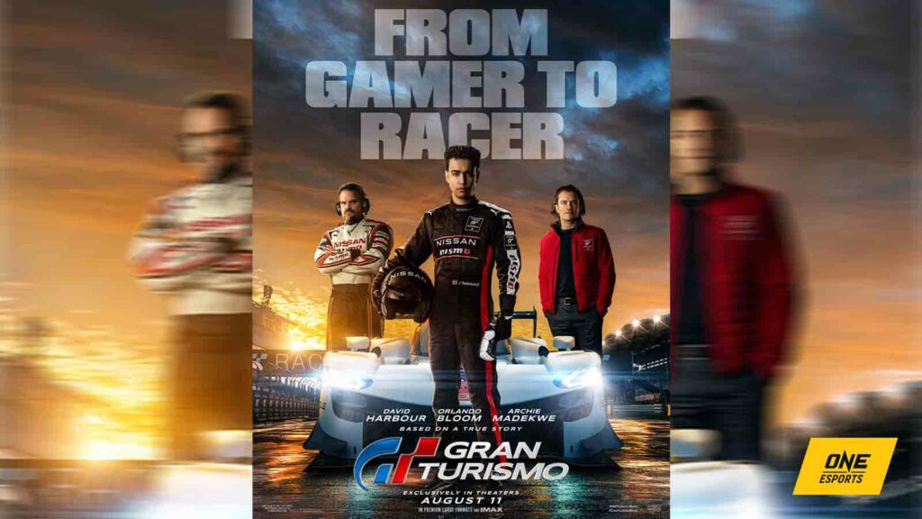 Reseña de la película Gran Turismo: imagen clave del póster oficial