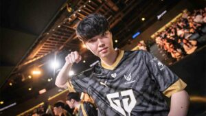 Team Korea gets gold at Asian Games 2023! And a major exemption from the government Gen.G mid laner Chovy at LCK Summer 2023 playoffs doing a punch pose