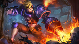 The secret to winning ranked! How to freeze lane in Mobile Legends and get an early game advantage Mobile Legends: Bang Bang Blue Storm X.Borg skin