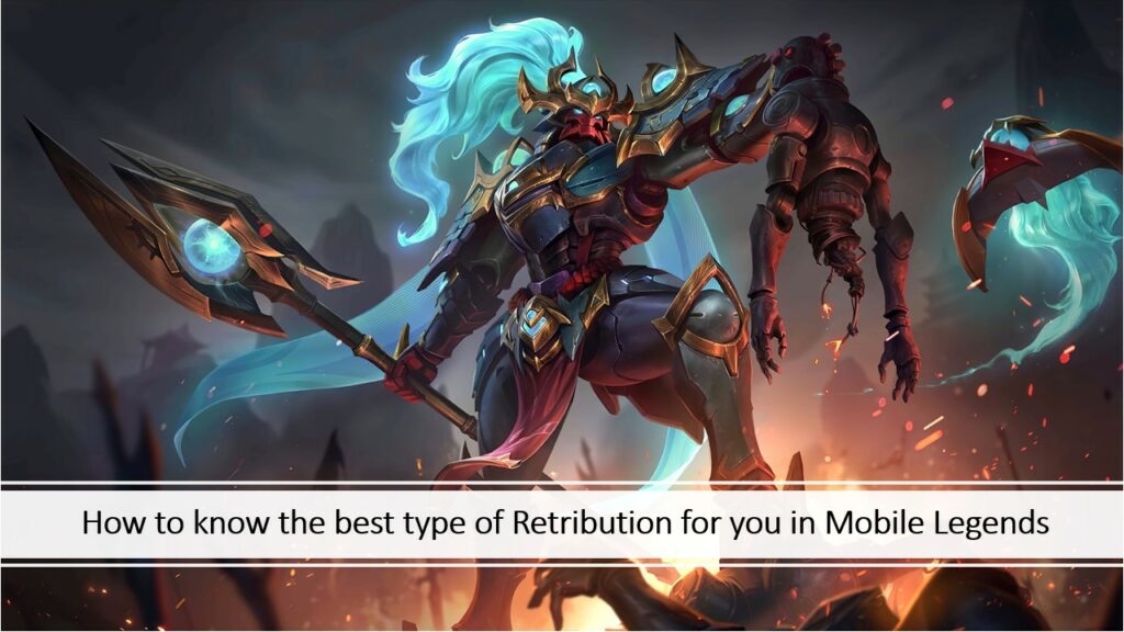 Mobile Legends: fondo de pantalla de Bang Bang Onimusha Commander Alpha con un enlace sobre cómo conocer el mejor tipo de retribución