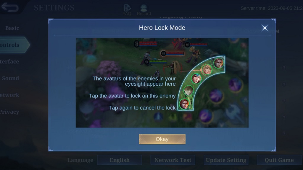 Mobile Legends Hero Lock Mode