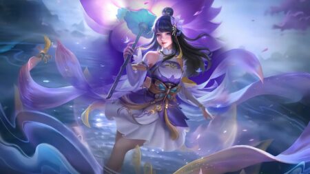 Mobile Legends: Bang Bang Water Lily Kagura skin wallpaper
