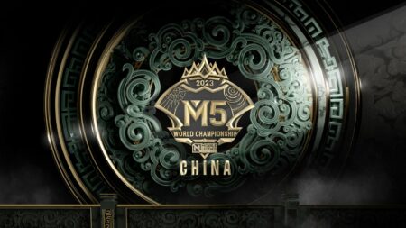 Key visual of China's participation at the M5 Wildcard tournament