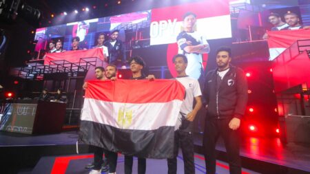 MPL MENA Egyptian team Team Occupy during the MSC 2023 tournament