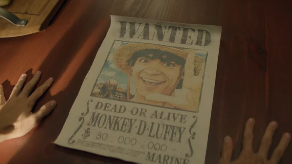 One Piece Live Action: Don Krieg Bounty Poster (Netflix) 