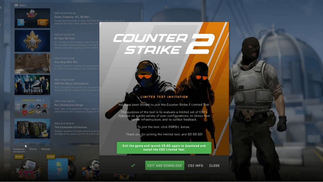 Descobre quem tem acesso ao Limited Beta Test do Counter-Strike 2 -  Fraglíder